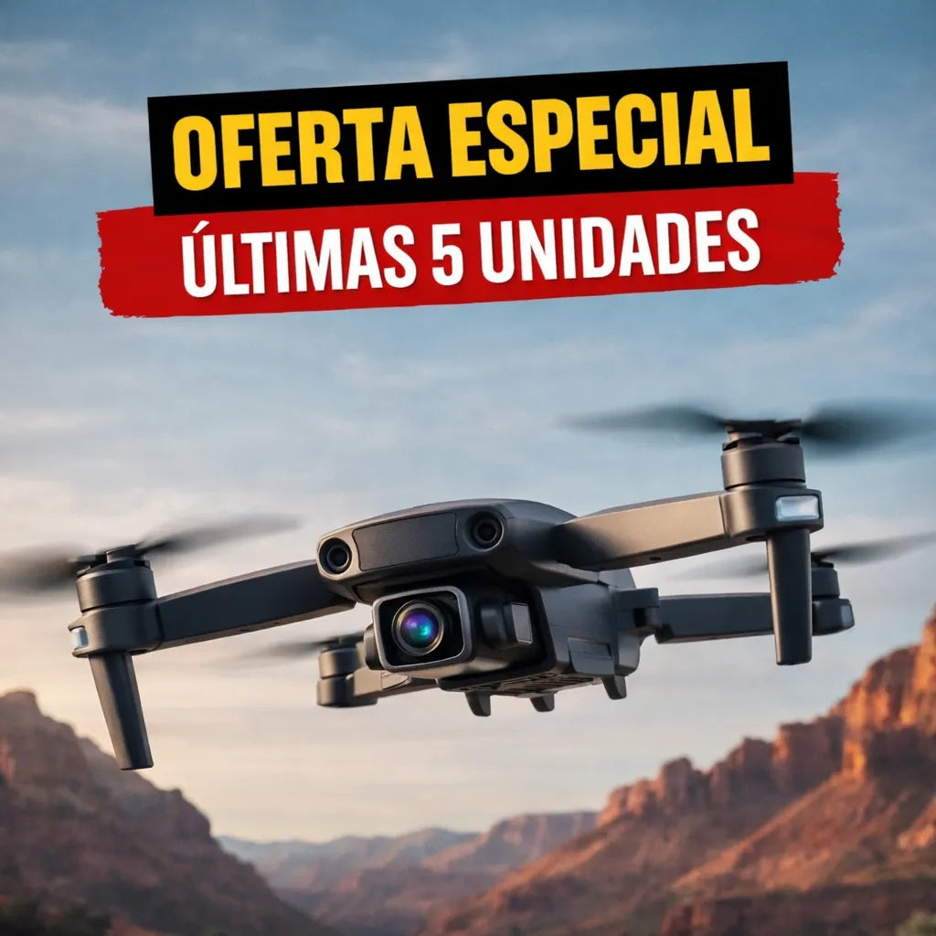 Dron Doble Camara 4k Ultra Pro + Maletín Gratis
