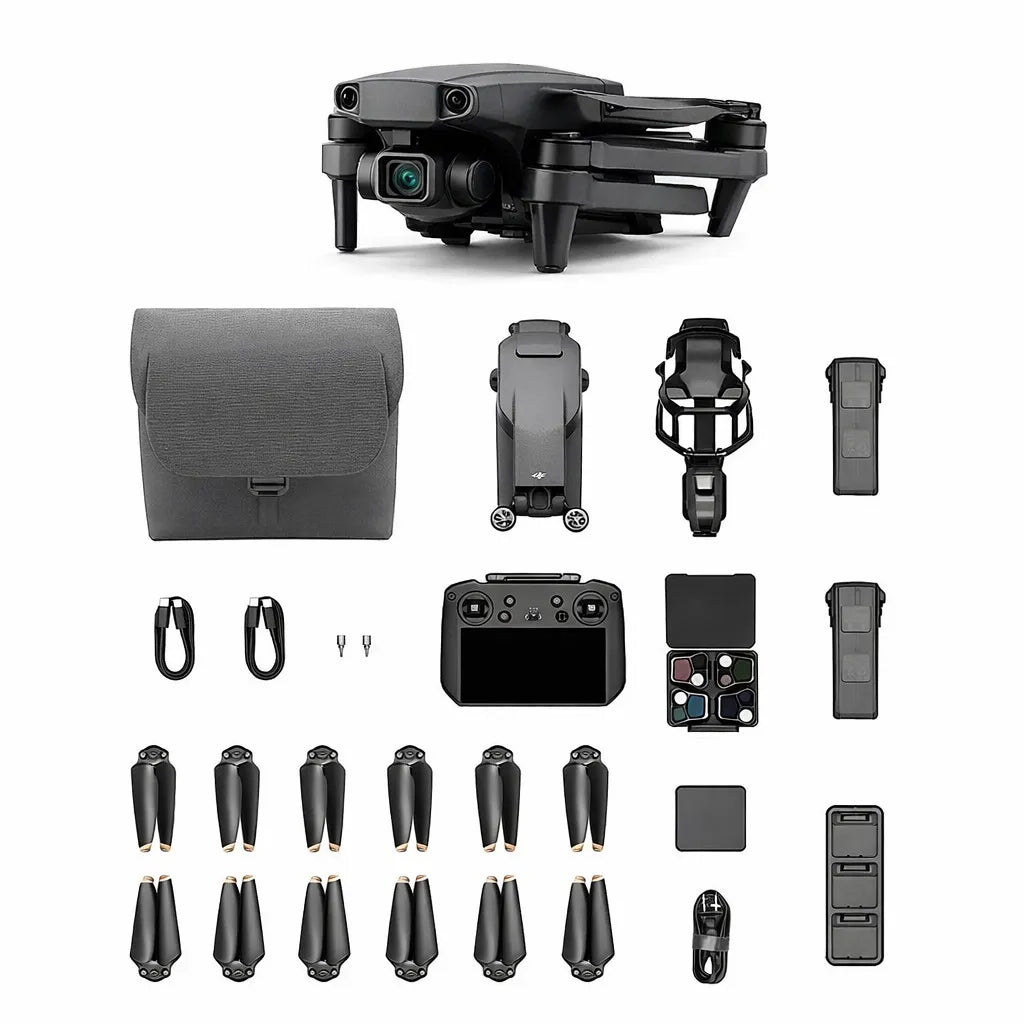 Dron Doble Camara 4k Ultra Pro + Maletín Gratis