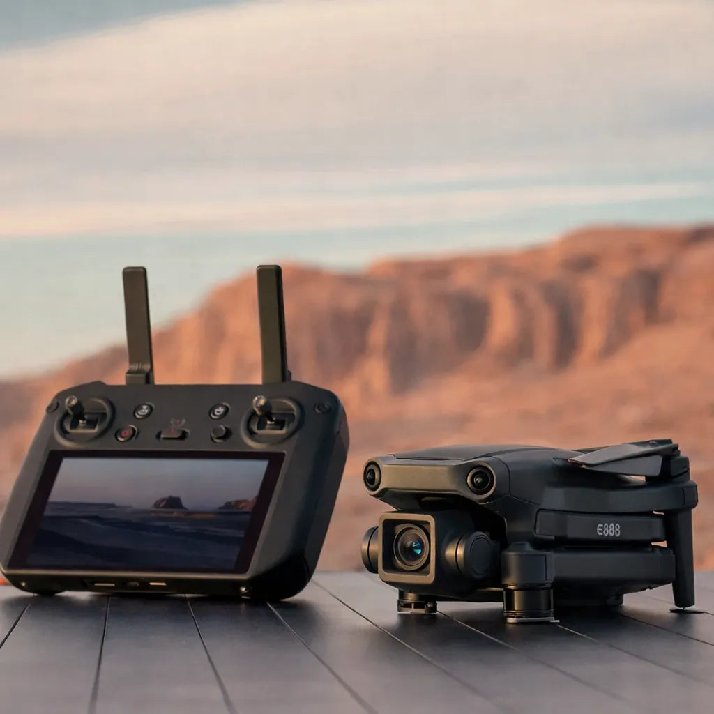 Dron Doble Camara 4k Ultra Pro + Maletín Gratis
